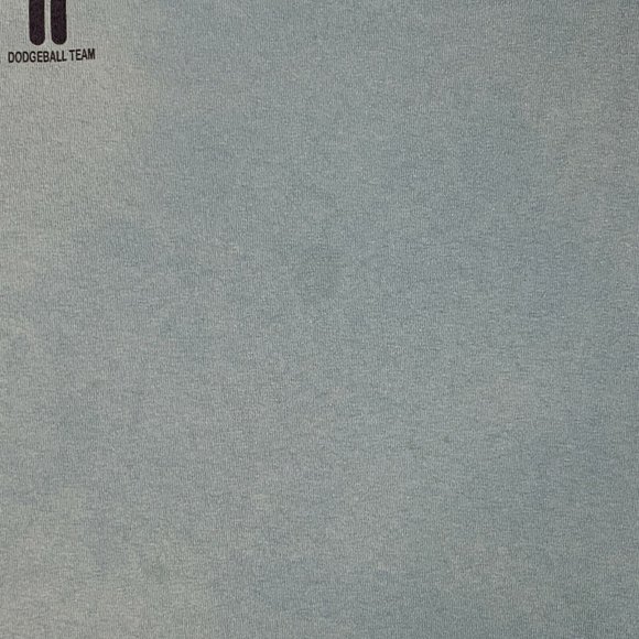 CMC Dodgeball Team Ringer T Shirt Blue Cotton Anvil Graphic Tee XL X-Large - Picture 5 of 10